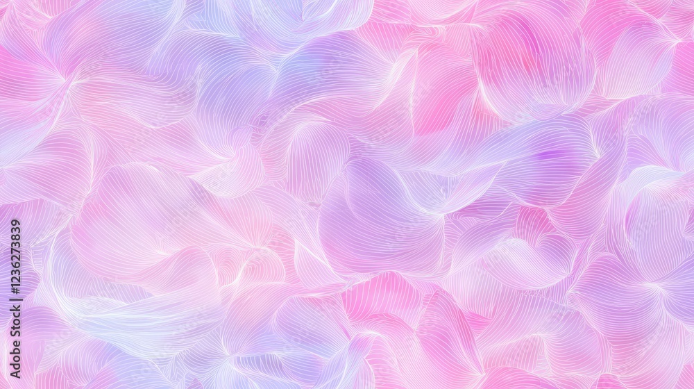 Obraz premium Soft Whisper of Thin Lines in Pastel Shades for Artistic Use
