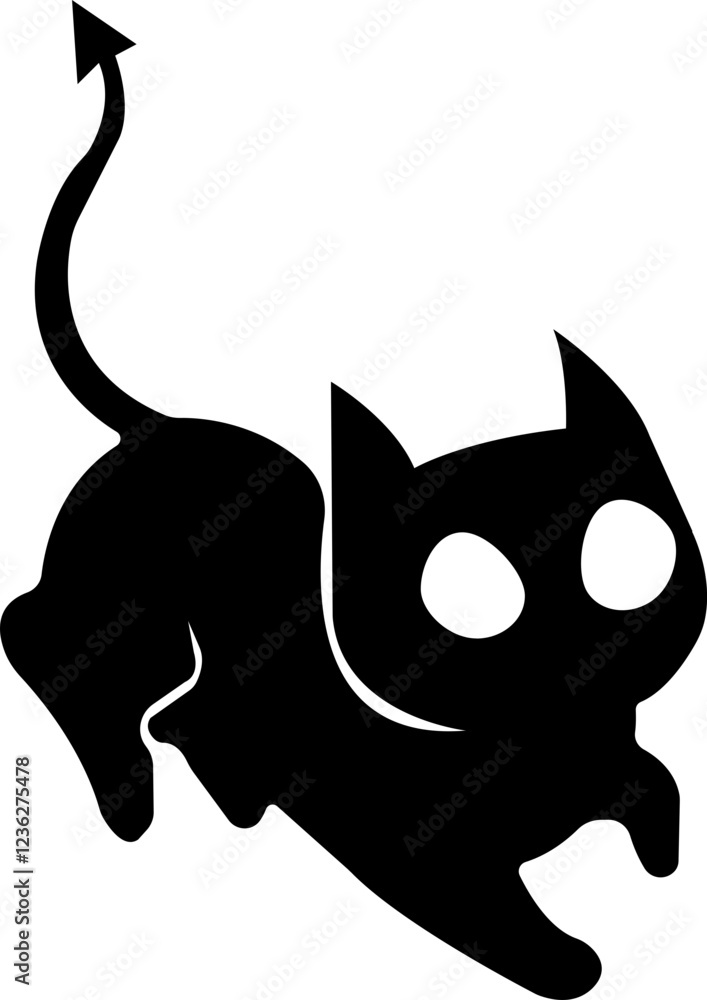 Funny cat icon.Collection of silhouette of funny cats in different poses. Vector illustration isolated on white background. Drawing with children.Halloween damn kittens.Cat is misbehaving and playing. Funny cat icon.Collection of silhouette of funny cats in different poses. Vector illustration isolated on white background. Drawing with children.Halloween damn kittens.Cat is misbehaving and playing.