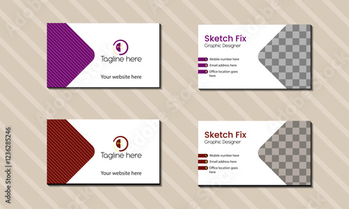 Sleek Professional Business Card with Timeless Aesthetic