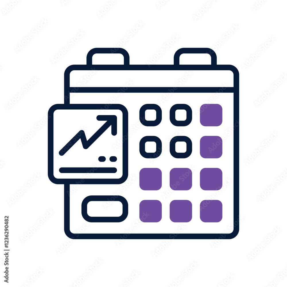 calender dual tone icon. vector icon for your website, mobile, presentation, and logo design. calender dual tone icon. vector icon for your website, mobile, presentation, and logo design.