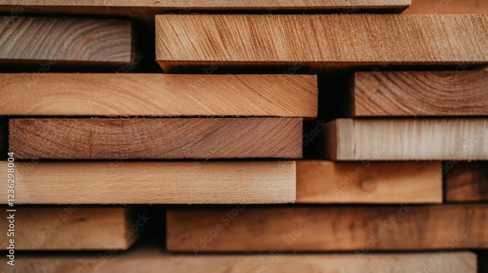 A stack of wood with a variety of colors and textures A stack of wood with a variety of colors and textures