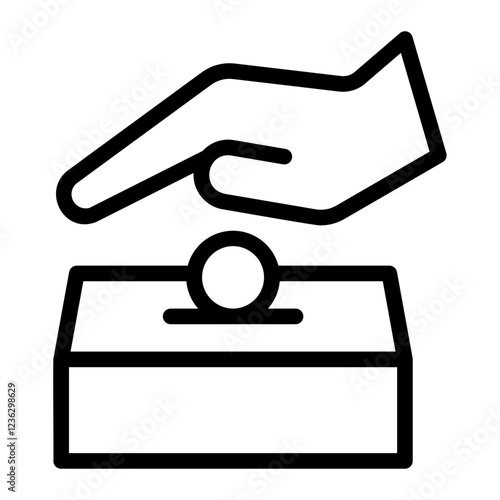 alms line icon
