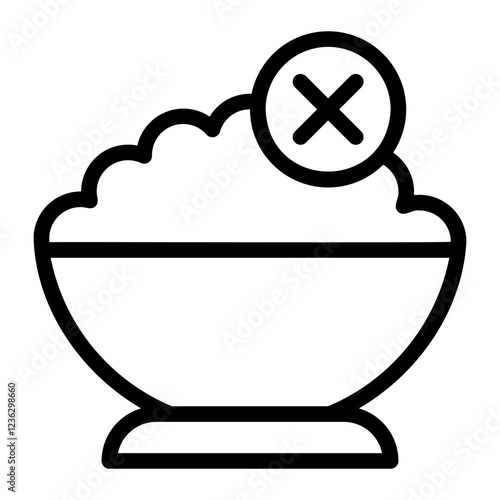 fasting line icon