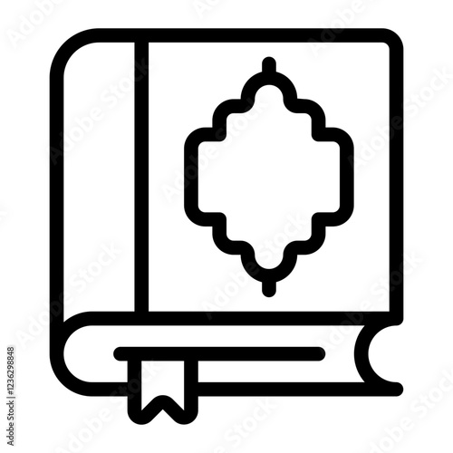 Quran line icon