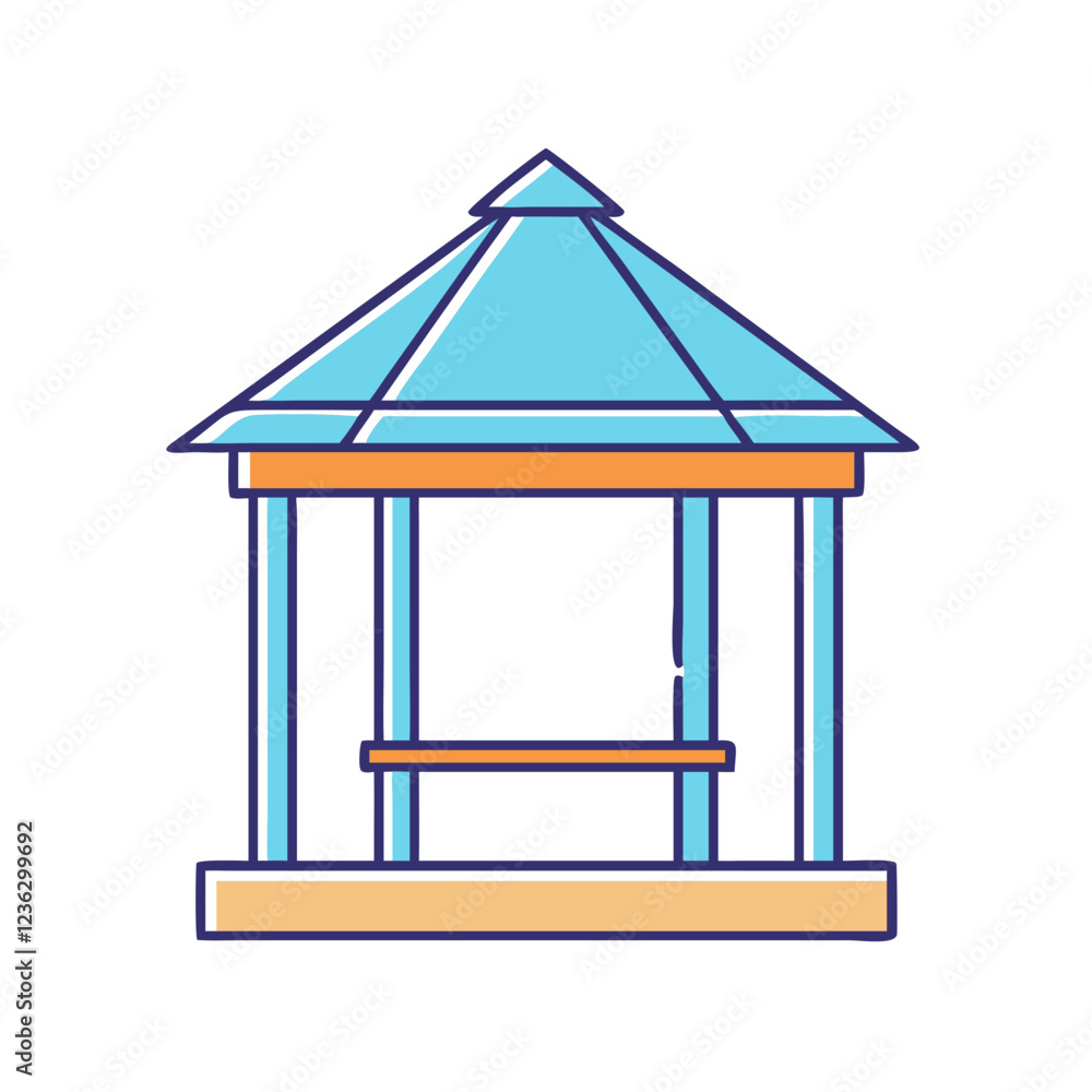gazebo icon, gazebo vector illustration-simple illustration of gazebo, perfect for gazebo logos and icons gazebo icon, gazebo vector illustration-simple illustration of gazebo, perfect for gazebo logos and icons