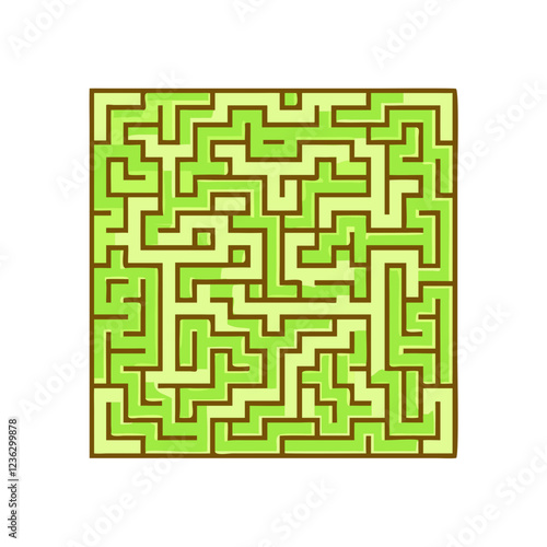 hedge maze icon, hedge maze vector illustration-simple illustration of hedge maze, perfect for hedge maze logos and icons