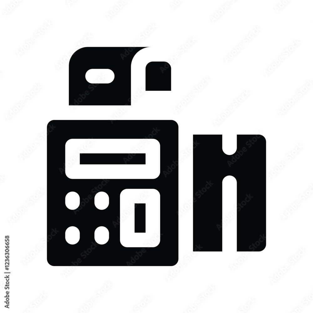 payment terminal solid icon. vector icon for your website, mobile, presentation, and logo design. payment terminal solid icon. vector icon for your website, mobile, presentation, and logo design.