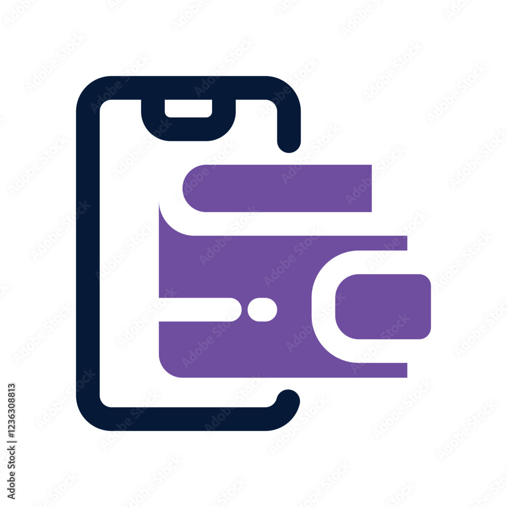 ewallet dual tone icon. vector icon for your website, mobile, presentation, and logo design. ewallet dual tone icon. vector icon for your website, mobile, presentation, and logo design.