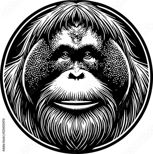 Orangutan icon 