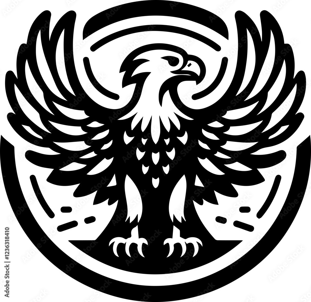 Fototapeta premium eagle icon 