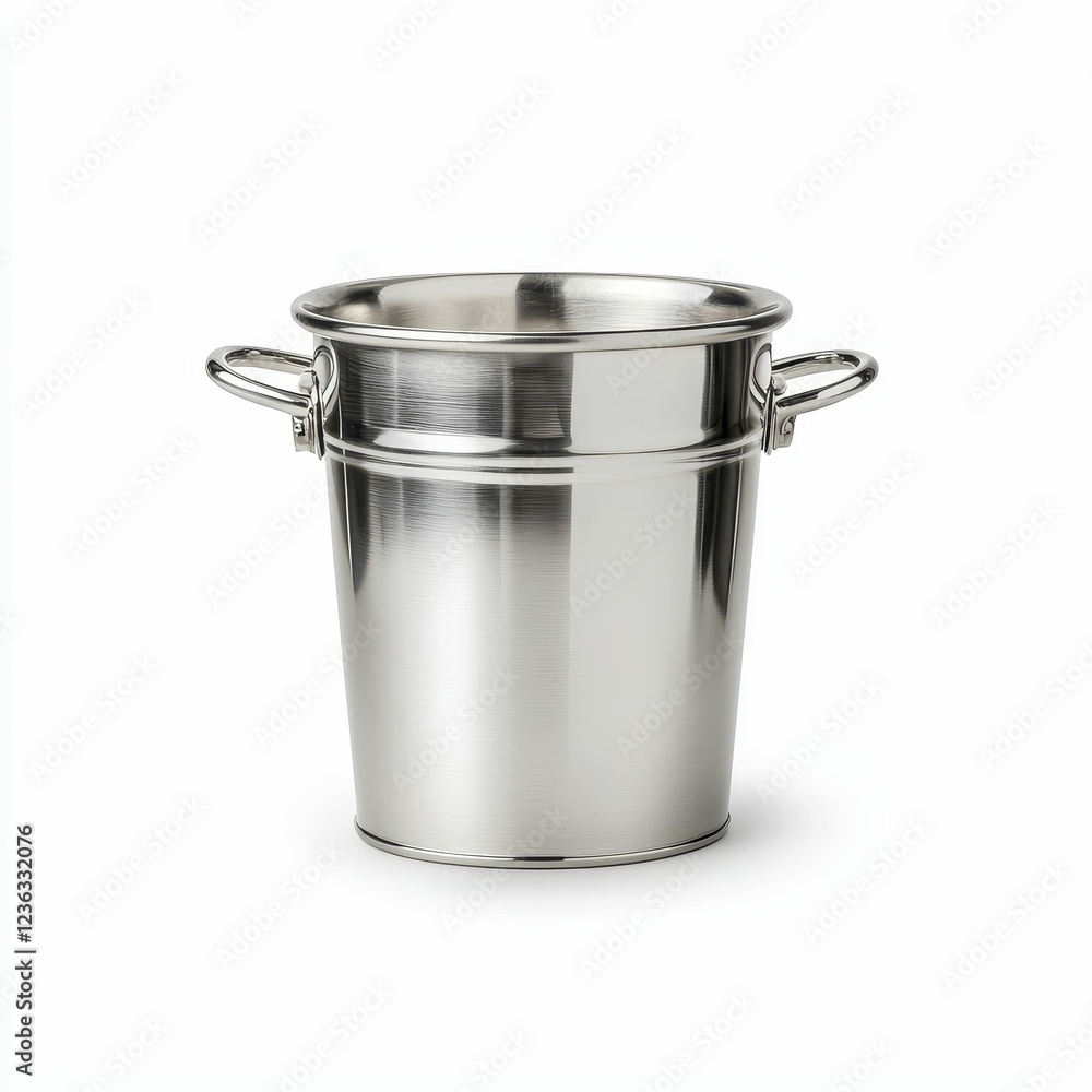 Ice Stainless Steel Tank Metal bucket with handles Ice Stainless Steel Tank Metal bucket with handles