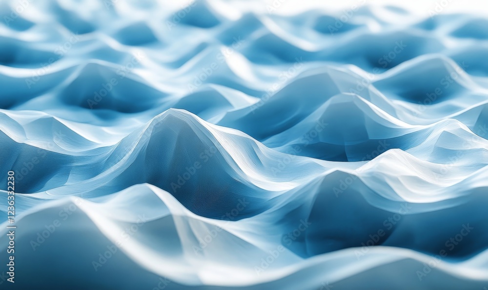 Fototapeta premium Modern 3D render of a liquid-like metallic sphere, Generative AI