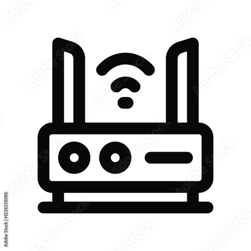 modem line icon. vector icon for your website, mobile, presentation, and logo design.