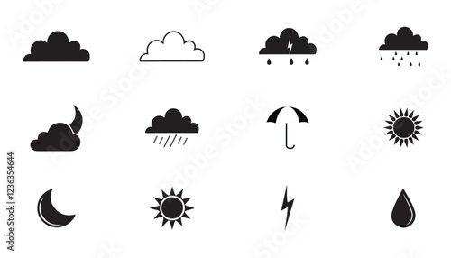 Weather icon set