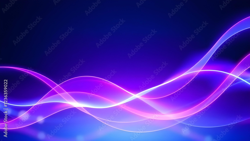 Abstract Glowing Waves Abstract Glowing Waves