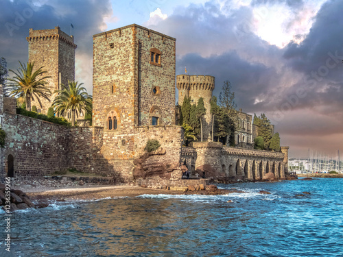 Château de Mandelieu la Napoule sur la Côte d'Azur