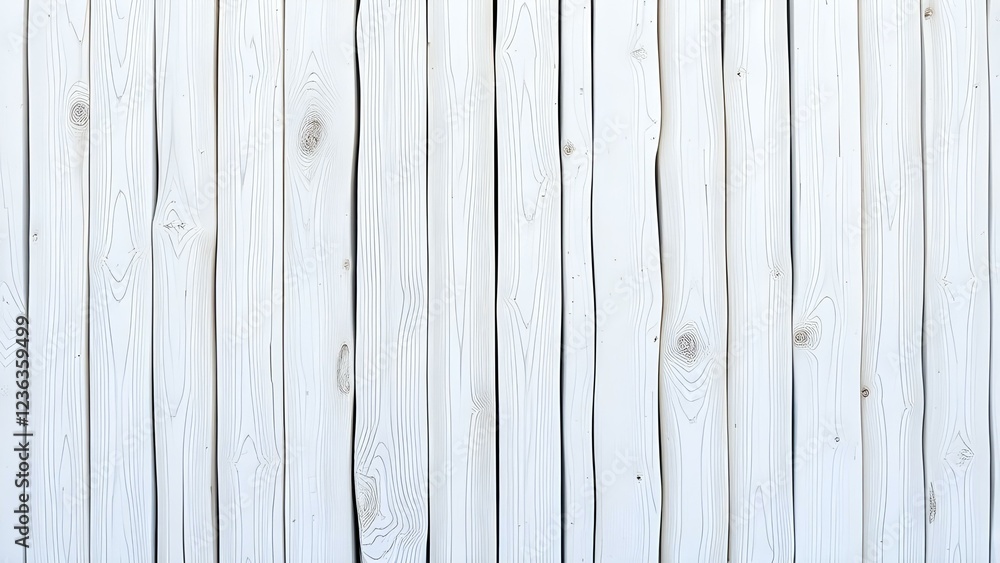 Obraz premium White Wooden Texture Background