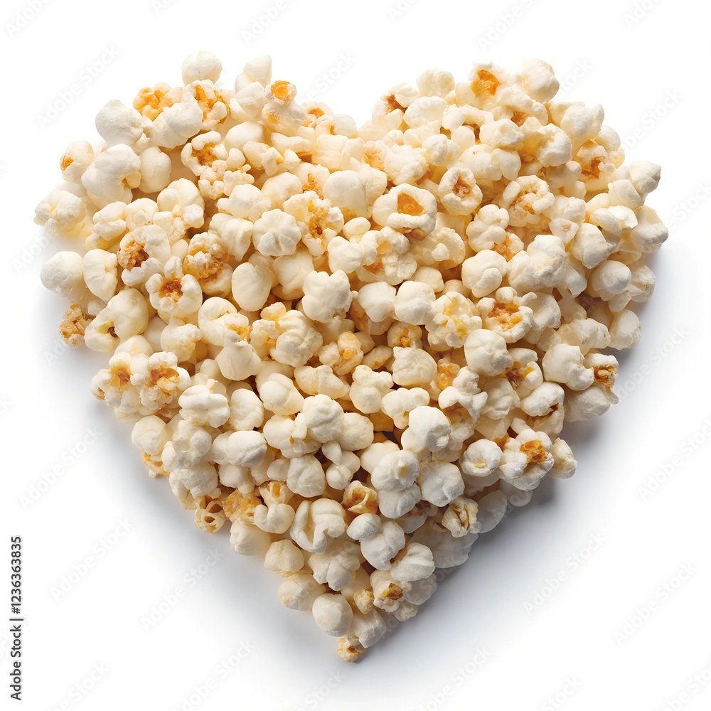 popcorn isolated on white popcorn isolated on white