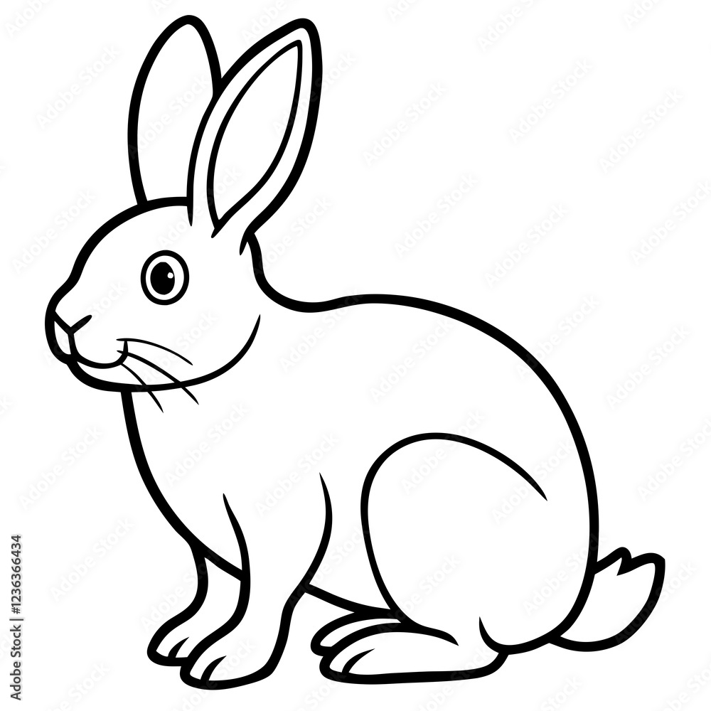 illustration of a rabbit illustration of a rabbit