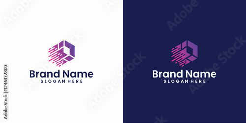 box logo and rocket technology