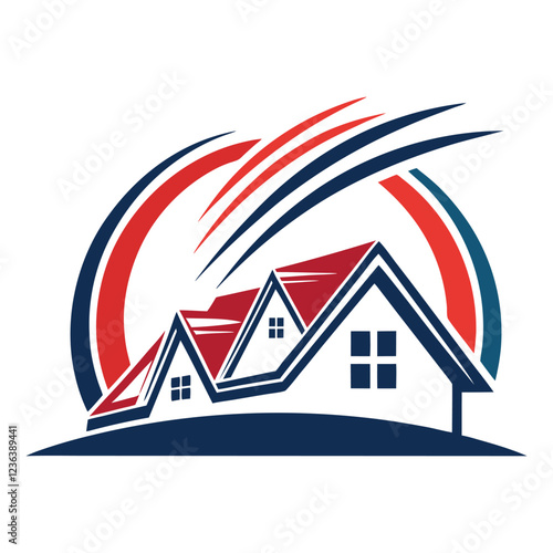 House logo design for real estate