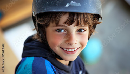 Portrait of a smiling child
