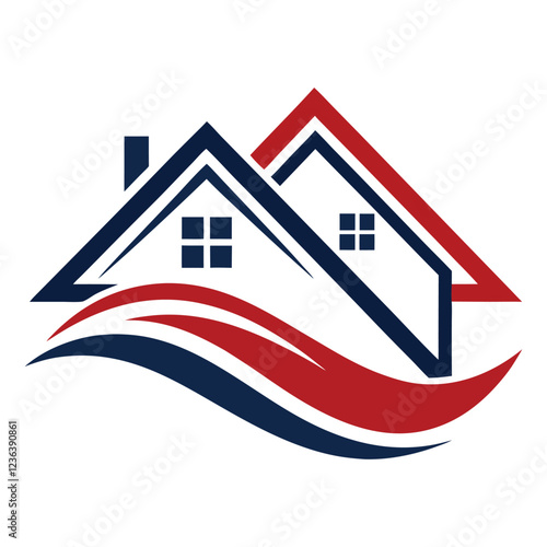 House logo design for real estate