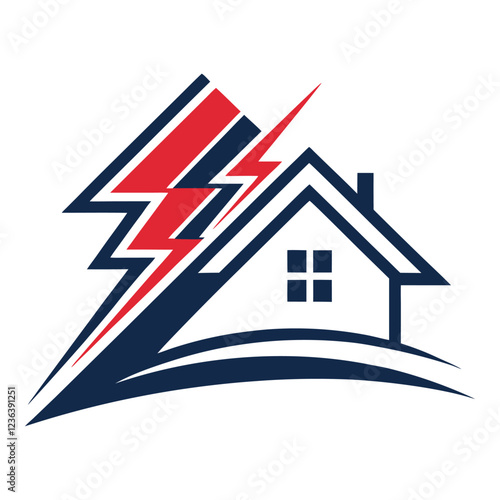 House logo design for real estate