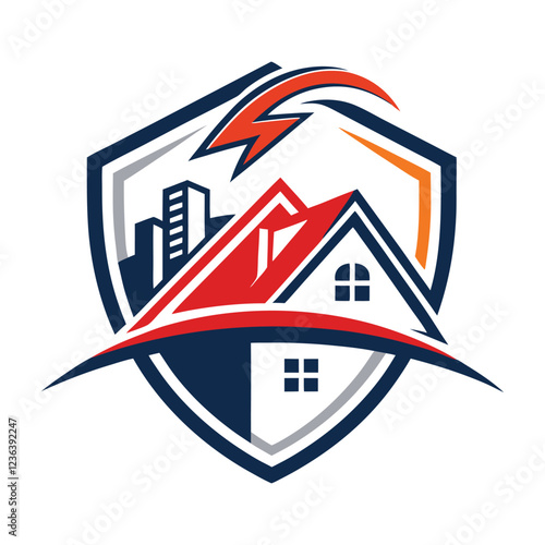 House logo design for real estate