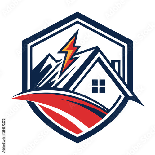 House logo design for real estate