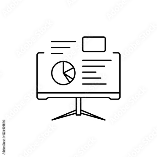 Icon Outline Brain and Circuit , melambangkan integrasi antara biologi dan teknologi dalam machine learning.
Icon Outline Data Analysis yang menunjukkan proses ekstraksi informasi dari data mentah.
Ic
