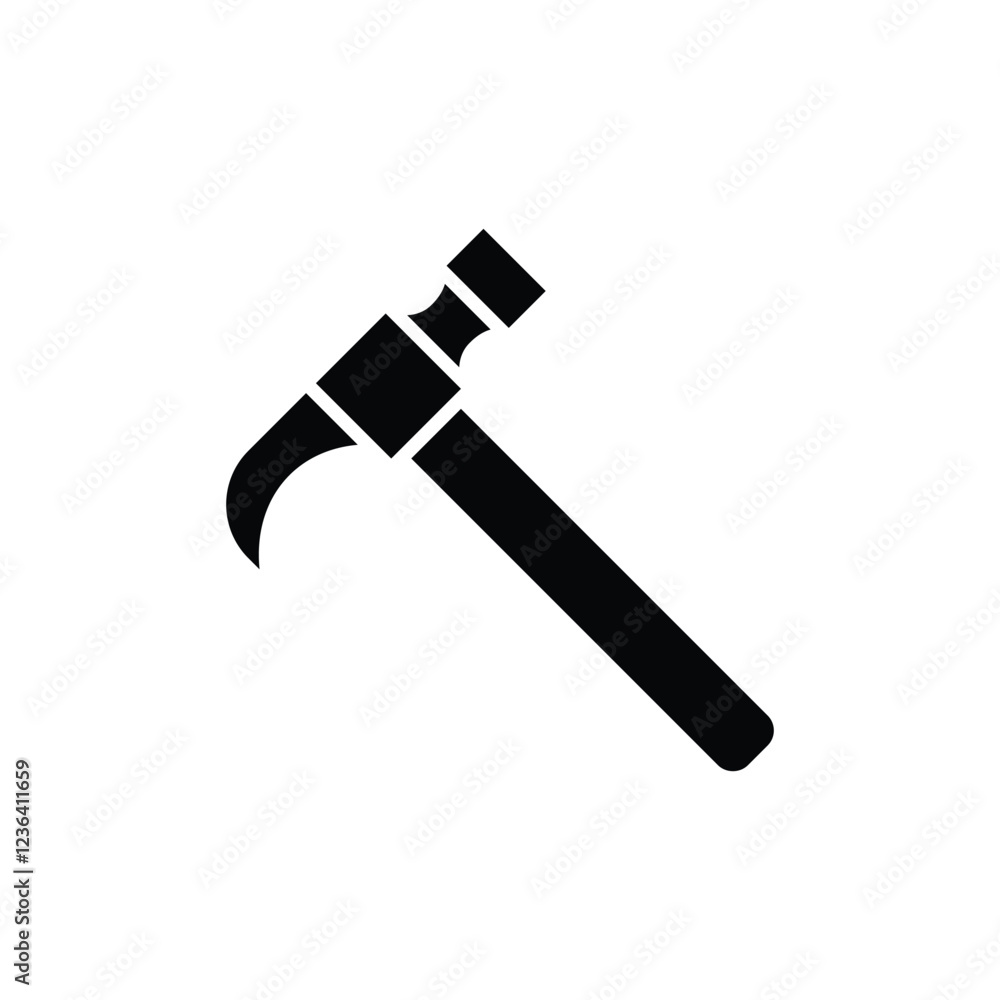 Vector of hammer icon illustration. Hammer Logo. Isolated vector sign symbol Vector of hammer icon illustration. Hammer Logo. Isolated vector sign symbol
