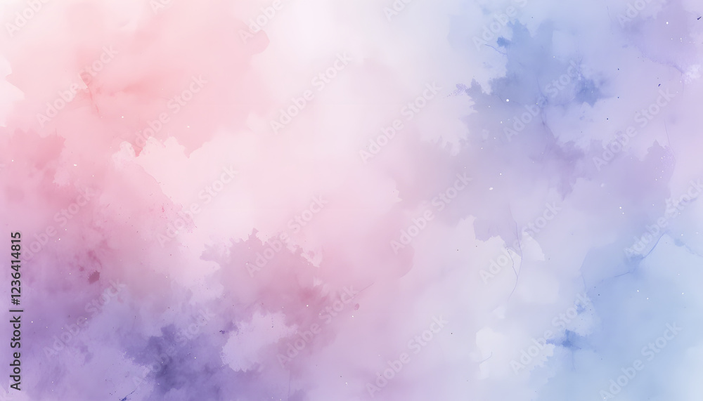 Fototapeta premium Elegant Soft Pastel Watercolor Abstract Background