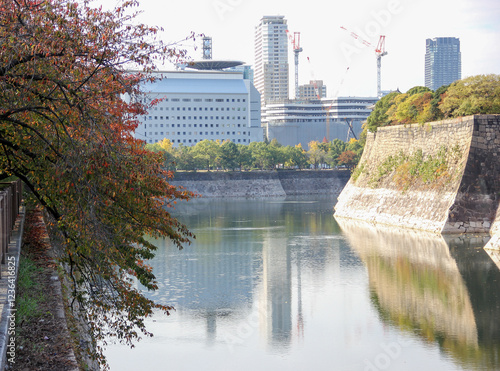 river in the city
