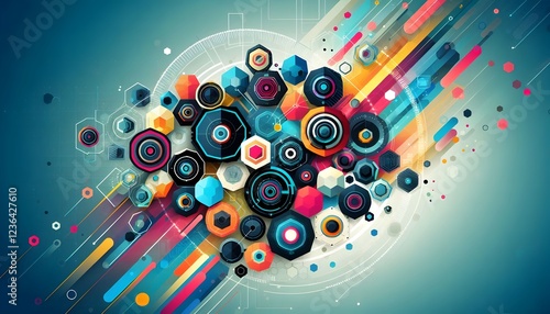 abstract colorful background