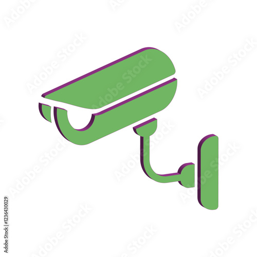 CCTV icon design template
