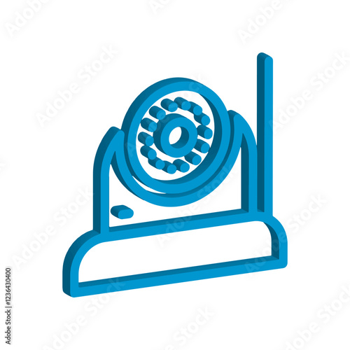 CCTV icon design template
