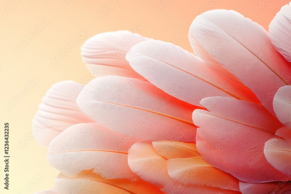 Abstract Petal Design, Soft Tones and Textured Patterns, Organic Forms, Ethereal Background Abstract Petal Design, Soft Tones and Textured Patterns, Organic Forms, Ethereal Background