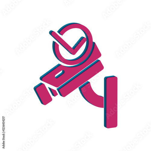 CCTV icon design template