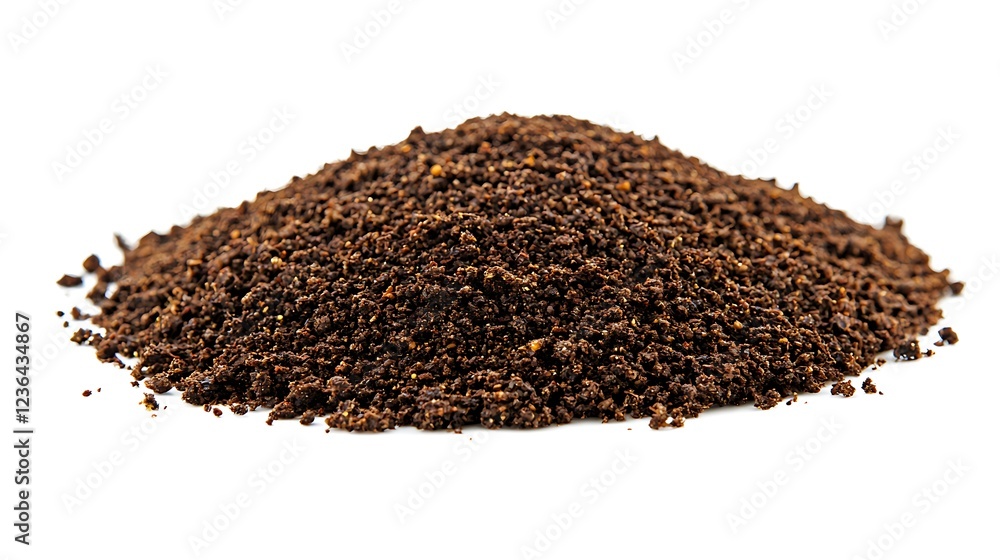 Heap of Used Coffee Grounds Heap of Used Coffee Grounds
