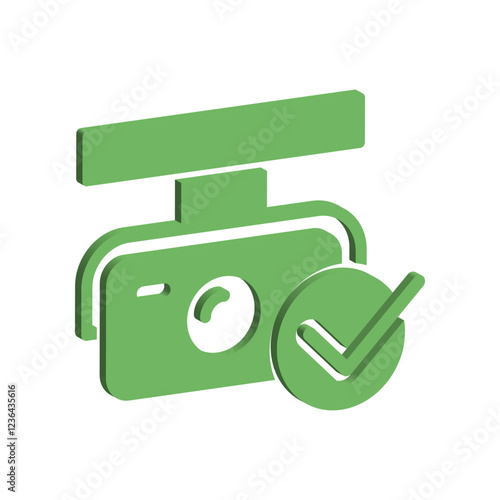 CCTV icon design template
