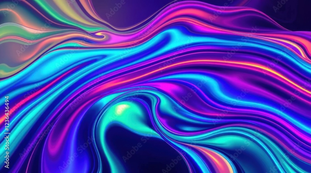 Vibrant Abstract Fluid Art in Bold Blue and Purple Tones Vibrant Abstract Fluid Art in Bold Blue and Purple Tones