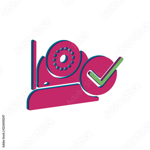 CCTV icon design template