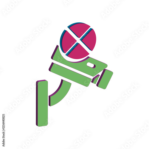 CCTV icon design template