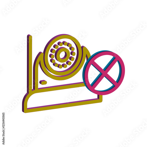 CCTV icon design template