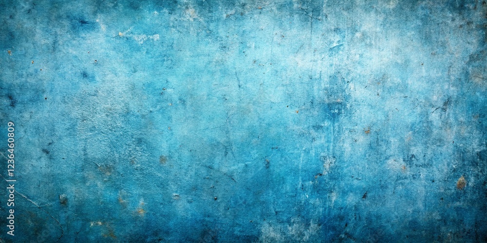 Fototapeta premium Vintage Blue Grunge Texture: Abstract Soft Blurred Background for Design Projects