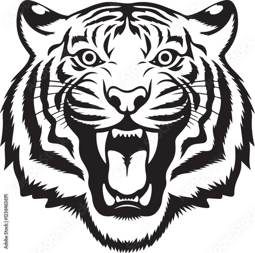 Tiger head icon