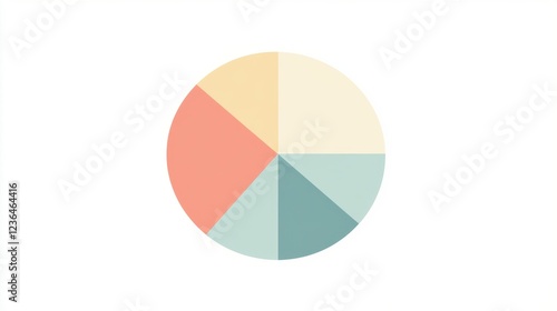 Free Download Colorful Abstract Pie Chart Illustration for Data Visualization - GFXLoad
