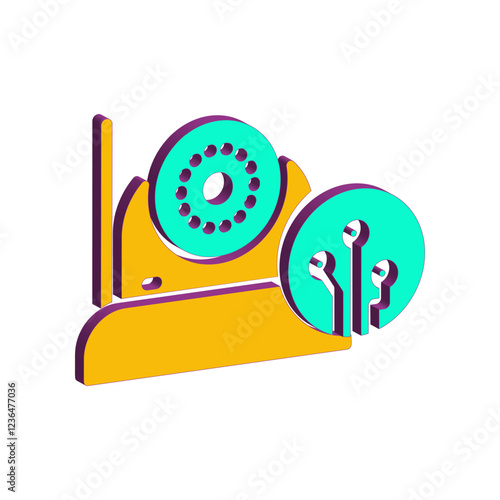 CCTV icon design template