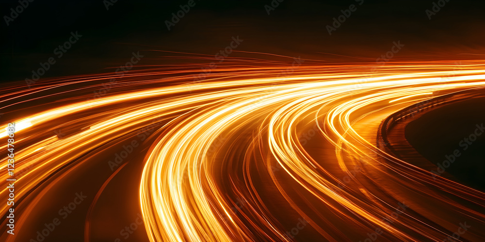 Abstract long exposure dynamic speed light trails Abstract long exposure dynamic speed light trails